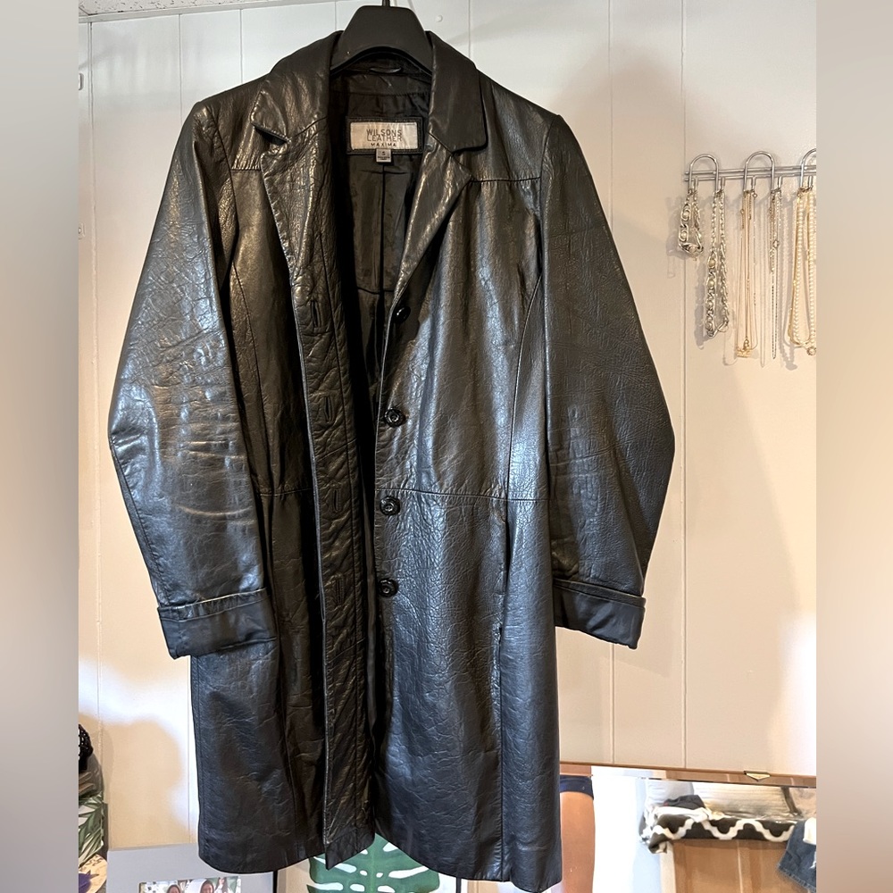 Long Wilson’s Leather Jacket